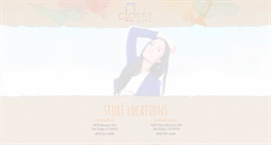 Desktop Screenshot of closetsignature.com